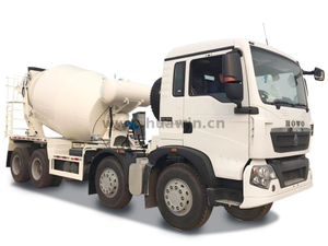 China Sinotruk Howo Mixer Truck ، الخرسانة الملموسة Mixer-12CBM