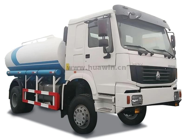 Sinotruk Howo 4x4 WHEELER-DRIVE AWD Water Truck -13000 Liters