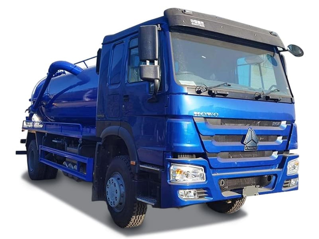 العلامة التجارية الجديدة Howo 10000 Liters Saction Truck 4*2 VARECUM PRACKUM TRUCK