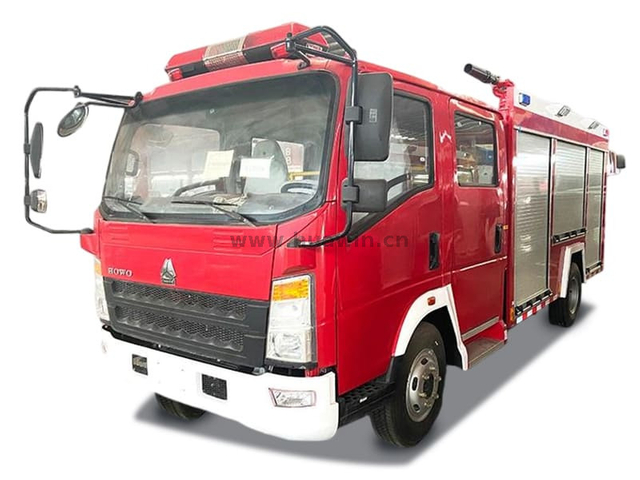 Sinotruk Howo High Pressure Water and Foam Fire Compating Truck