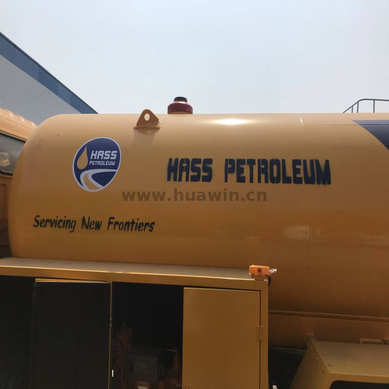 ساينو تراك HOWO LPG غاز البترول المسال شاحنة صهريج للتزود بالوقود 20 ~ 25 CBM